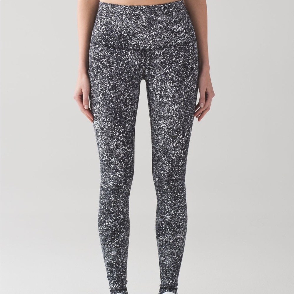 Lululemon Splatter Speed Tight Leggings